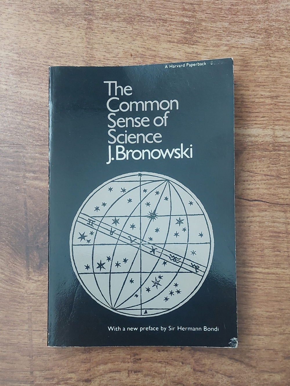 The Common Sense Of Science Bronowski Book